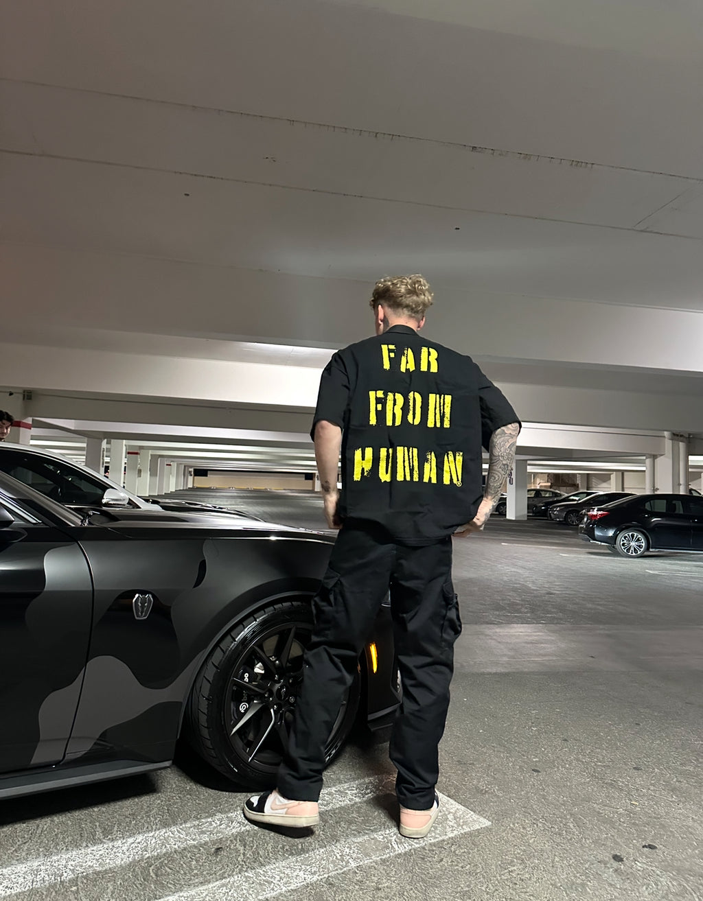 HAZARD HUMAN OVERSIZE TEE