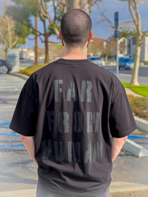 BLACKOUT HUMAN OVERSIZE TEE